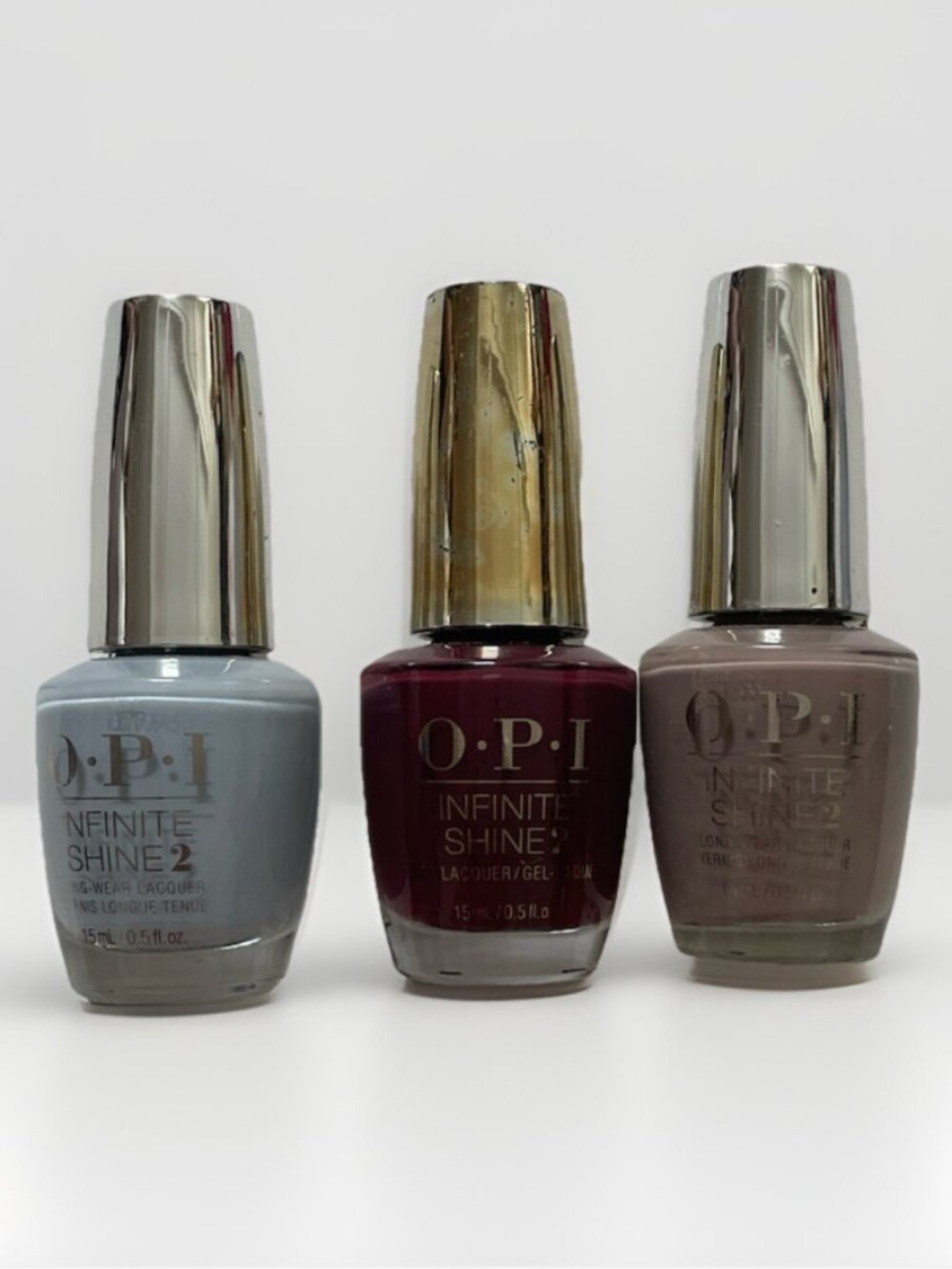 bundle x3 OPI infinite shine 2 OPI nail polish